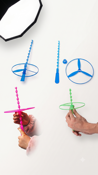 Giro – Set de Discos Voladores Espirales | Diversión Infinita para tus hijos